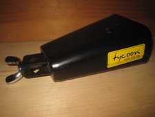 Tycoon Percussion TW-55 5-1/2" Black Powder Coated Steel Mountable Cowbell