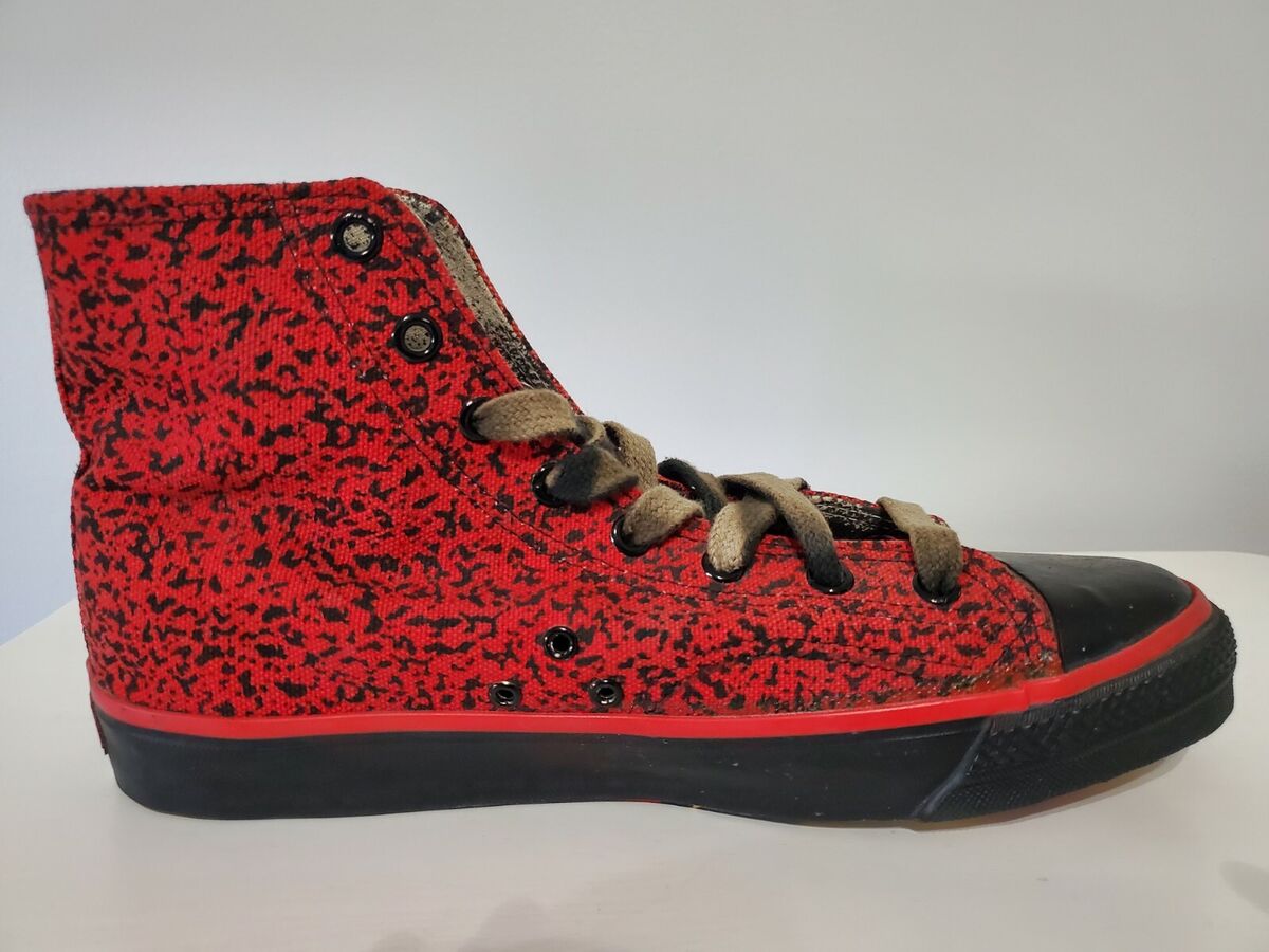 Vintage 1987 VISION STREET WEAR Skateboard Sneakers Canvas Vintage 1987 VISION STREET WEAR Skateboard Sneakers Canvas