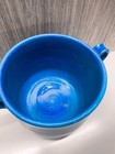 Ceramic Pottery Large Pot no Lid Blues Hand-Painted Vintage Made in Italy — photo 4