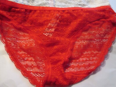 New w/Tag Victoria's Secret Cheeky some Bikini LACE S,M,L  