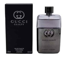 GUCCI GUILTY POUR HOMME  Cologne for Men  EDT  3.0 oz  BRAND NEW IN BOX