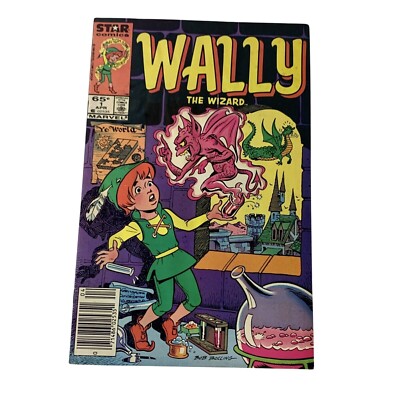 Wally the Wizard #1 Star Chase variant Bob Bolling Marvel 1985