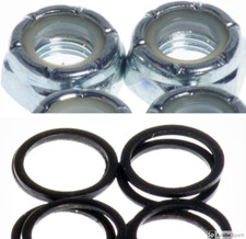 Skateboard Truck Axle Washers Speed Rings Nuts for Speed Bearing Performance
