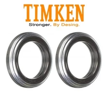(2x) TIMKEN OIL SEAL REAR WHEEL HUB 2003+ Dodge Ram 2500 3500 Dually Rear Wheels