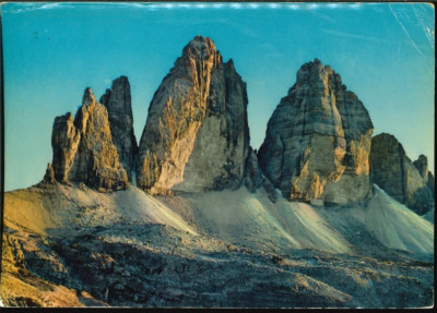 Italia - Italy - Südtirol - Dolomiti - Tre Cime di Lavaredo - Drei Zinnen - 1966