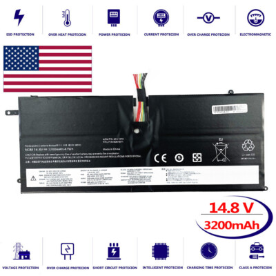 45N1070 45N1071 Battery for Lenovo ThinkPad X1 Carbon 1st gen 4ICP4/51/95 X1C