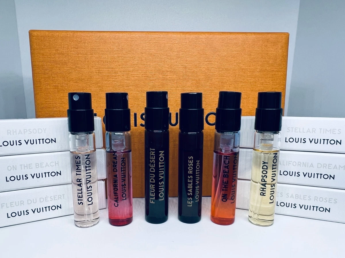 Louis Vuitton Perfume Collection For Unisex Sample Spray 2ml/0.06oz 6Pc Set