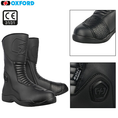 Oxford Tracker Ladies Touring Motorcycle Boots Waterproof Motorbike  Shoes UK