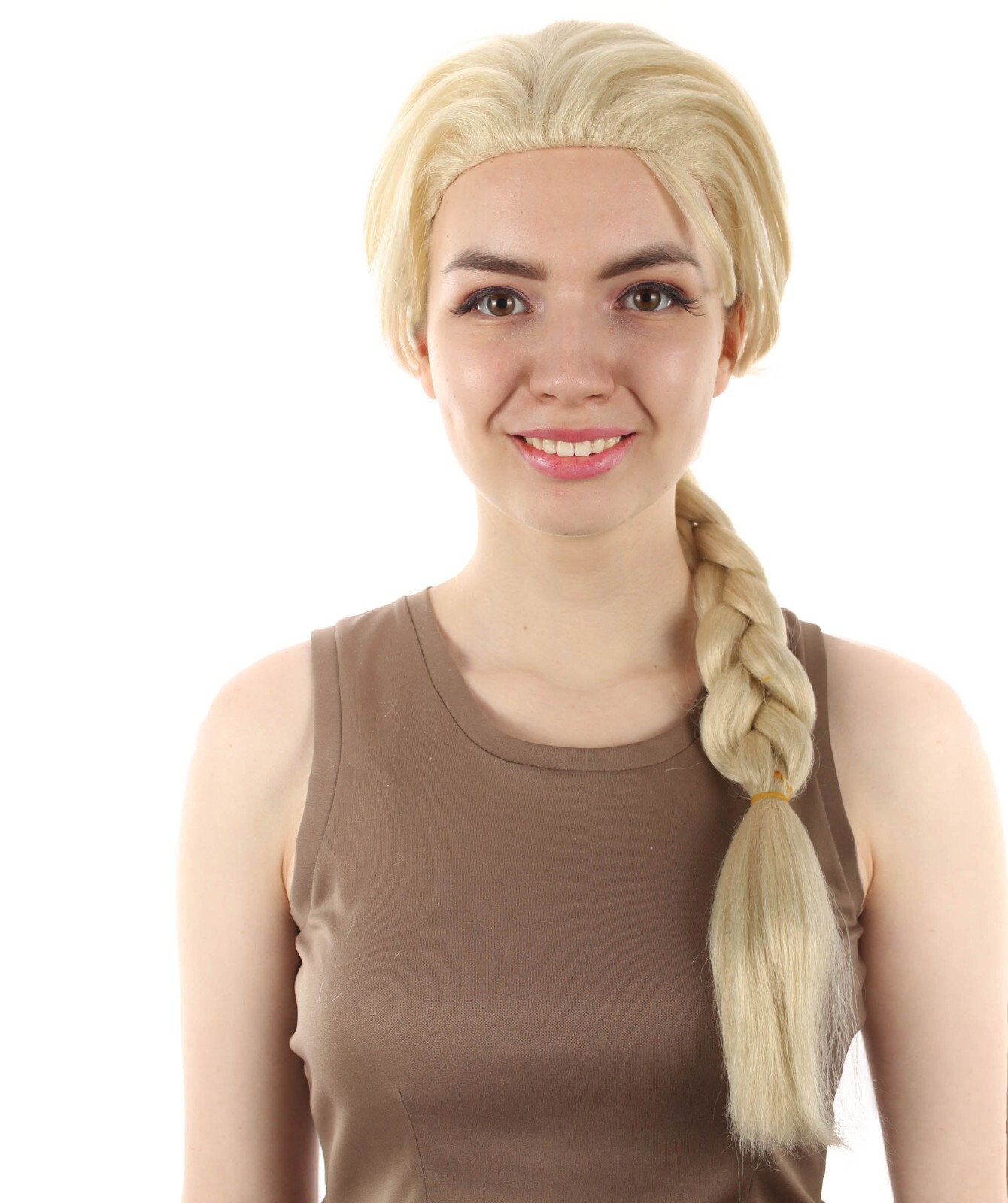 Peluca Reina Dragón Rubia Trenzas Juego de Tronos Daenerys Disfraz Cabello
