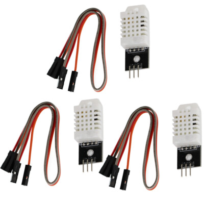 3X Digital Temperature Humidity Sensor Compatible with DHT22 AM2302 for Arduinox