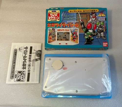 Game Watch Zenkai Rider Battle Bandai Handheld Console Vintage Japan - Picture 2 of 3