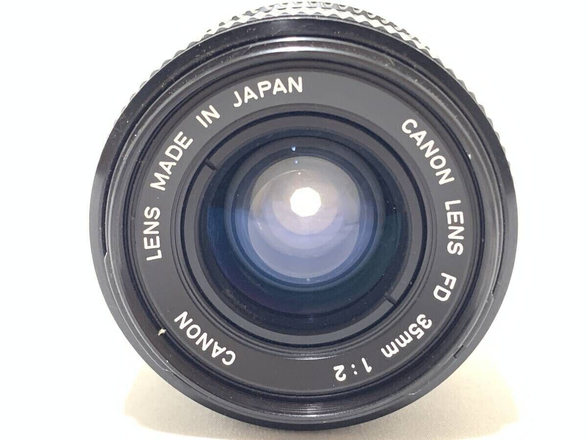 🍀AS-IS🍀Canon New FD NFD 35mm f/2 Prime MF Wide-Angle Large 🍀AS-IS🍀Canon New FD NFD 35mm f/2 Prime MF Wide-Angle Large