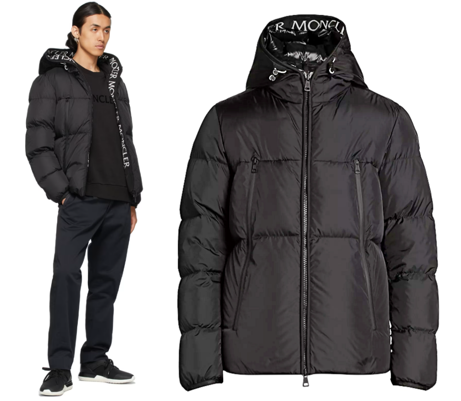 Moncler Montcla Down Puffer Jacket w/Hood & Authenticity Tag Moncler Montcla Down Puffer Jacket w/Hood & Authenticity Tag