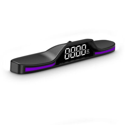 Car HUD Head Up Display MPH Compass Speeding Alarm 1.8'' Digital GPS Speedometer 