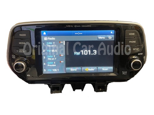 19-22 Hyundai Tucson OEM Touch Screen Media Apple Car Play Android Auto INFINITY - Picture 3 of 6