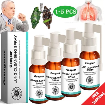 Natural Spray For Lung and Respiratory Support Herbal Cleansing Spray -2026 USA