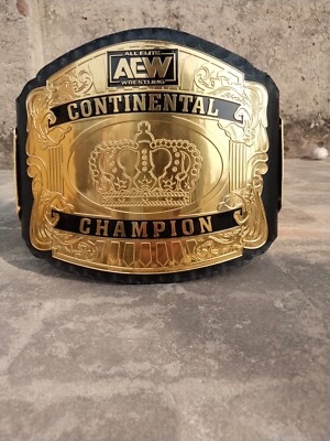 AEW Continental Championship 2mm brass belt