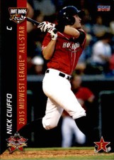 2015 Midwest League All-Star Game Choice #38 Nick Ciuffo Columbia South Carolina