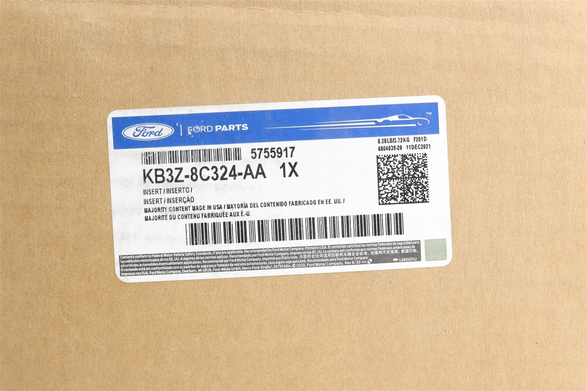 NEW OEM Ford Radiator Grille w/ Emblem Black KB3Z8C324AA Ranger XL