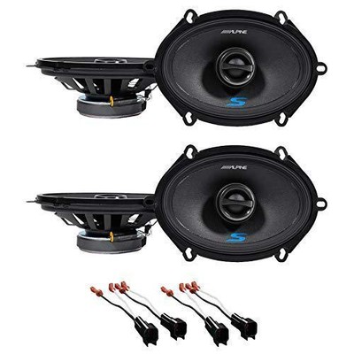 2 Alpine S-S57 5x7'' Rear & Front Factory Speaker Replacement Kit For 2005-06 For