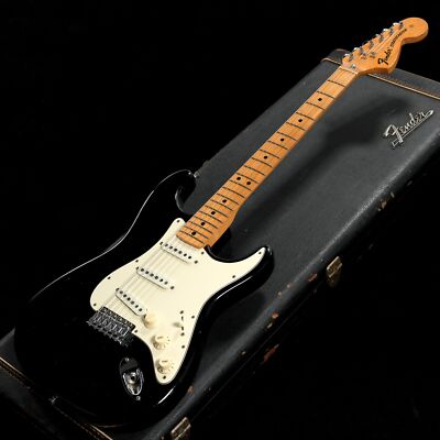 Used FENDER / 1973 Stratocaster Black 417039 Electric Guitar