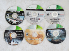 Xbox 360 Game Lot Nascar 14 Witcher 2 Battlefield 3 Call of Duty Batman Arkham