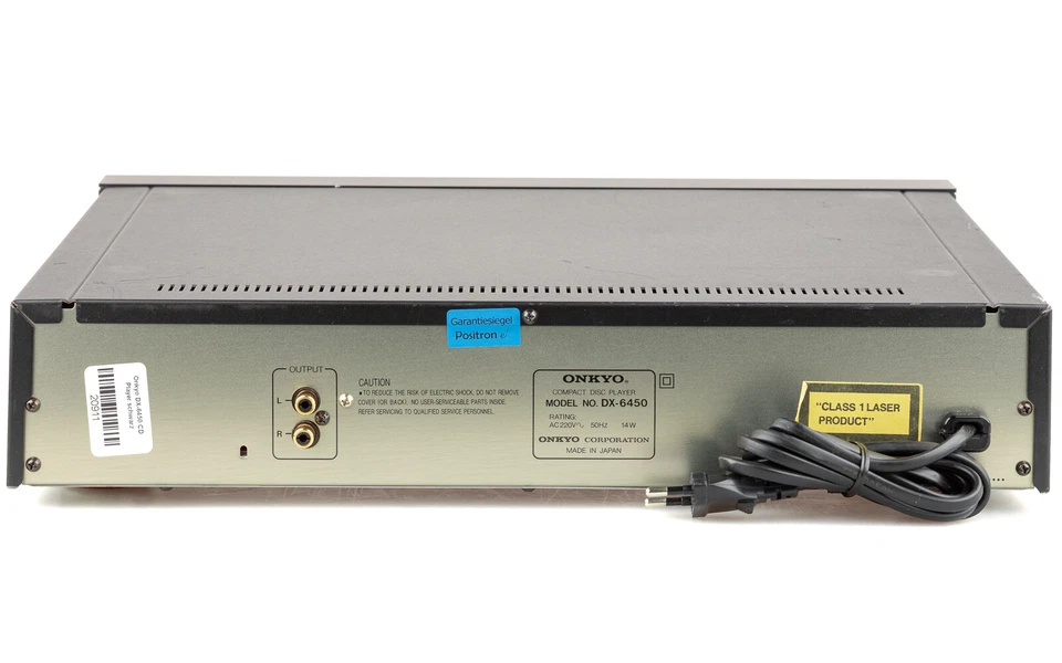 Onkyo DX-6450 CD Player / Vintage High End / gewartet 1 Jahr Garantie [4] - Bild 4 von 4