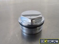 EB436 2009 HARLEY FXDL DYNA LOW RIDER FRONT FORK BOLT CAP #2