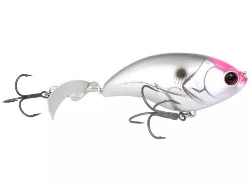 Deps Evoke Zero 120 Topwater Wake Prop Bait Buzzbait Chrome Back Black