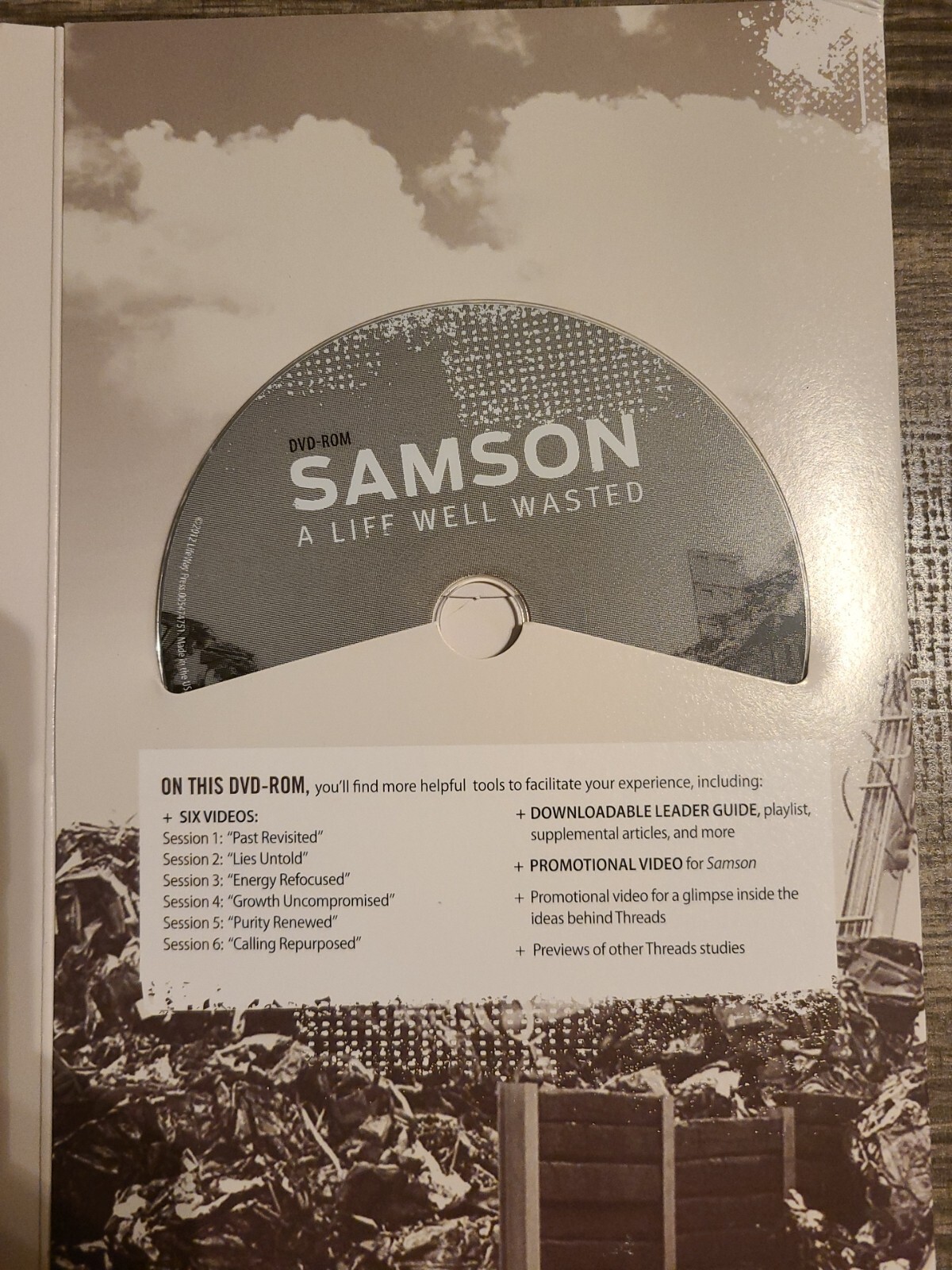 SAMSON A LIFE WELL WASTED LEADER KIT By Chip Henderson DVD and