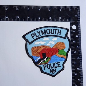 Plymouth, New Hampshire Police Patch. Great Condition!
