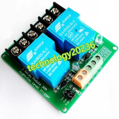 1PC NEU 1/2/4 30A high and low level trigger relay module 5V PLC automation #YT