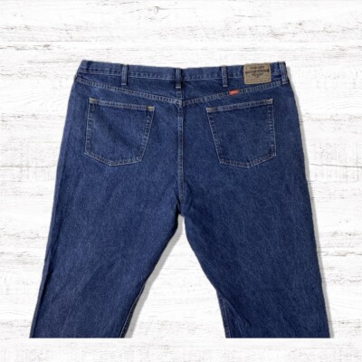 Wrangler Regular Fit Men's Size 48X30 Blue Denim Jeans (46X29