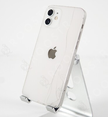 Apple iPhone 12 64GB WHITE Fully Unlocked 77% Battery Health