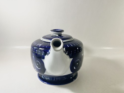 Arabia Valencia Ulla Procope Tea Pot Crack Lid - Picture 5 of 11