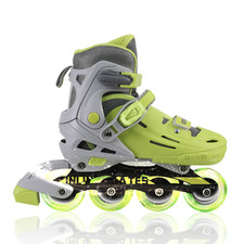 C7skates Flash Adjustable Kids Inline Skates with Light Up Wheels