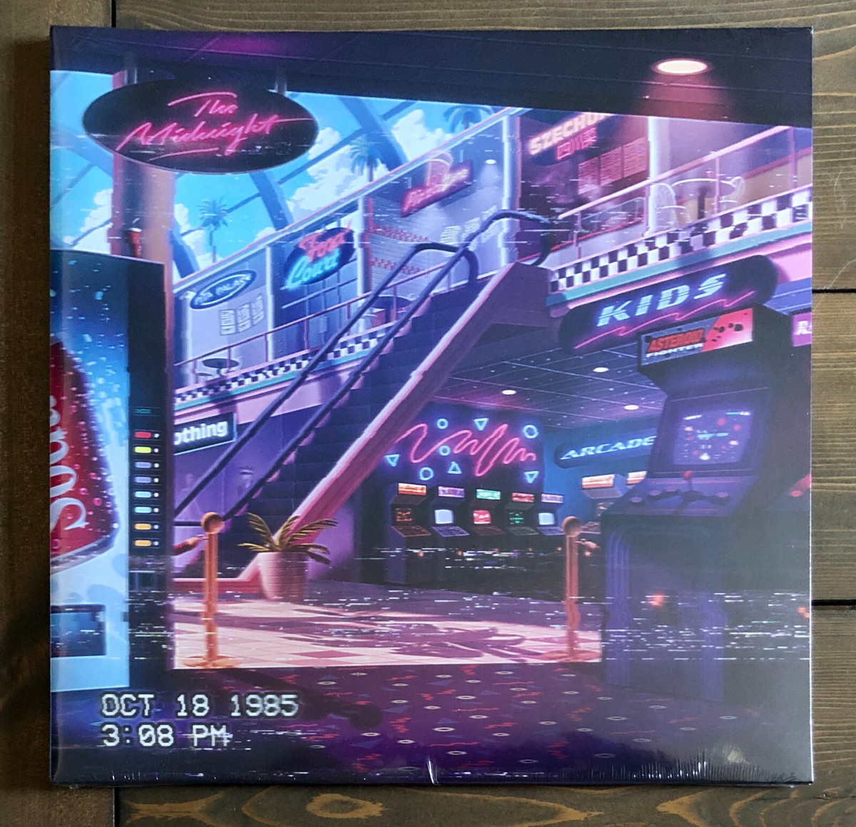 The Midnight - Kids Vinyl LP Synthwave Album - Magenta color