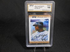 2003 Playoff Portraitsl #27 Frank Thomas #d 26/100 Gem Mint 10