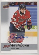 2019-20 Upper Deck CHL Star Rookie SP Auto Oliver Suni #350 Auto 04zi