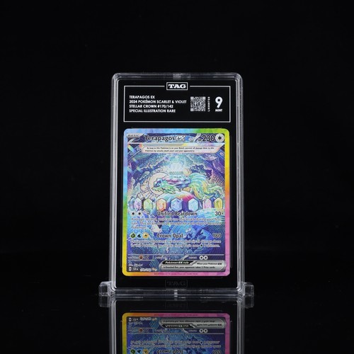 Terapagos ex graded TAG 9 for sale on eBay