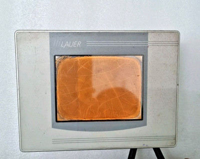LAUER EPC X 550 EMBEDDED INDUSTRIAL PC HMI PANEL 24VDC WITH 128MB CARD EPCX550