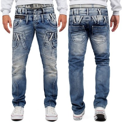 Cipo & Baxx Herren Hose Jeans Streetstyle Clubwear Cargo Dope Fresh Besonders 