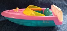 Mattel Barbie Pink Teal Boat Donor Puppy Dog Lot 2 2020 GRG29 Floating Plastic