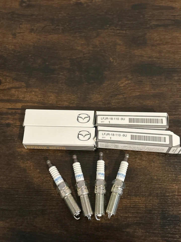 Sistema de encendido eléctrico MAZDA OEM 06-12 MX-5 Miata-bujía LFJR181109U Foto 4 de 4