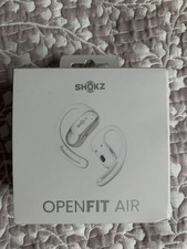 Shokz - OpenFit Air Open-Ear True Wireless Earbuds - White 