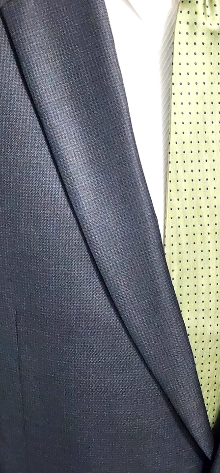 Blazer de lana azul oscuro Loro Piana Super 130's Napoli Barneys New York para hombre 44L Foto 3 de 4