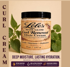 Curling Cream for Natural Hair-Curl Enhancing Smoothie for Thick, Curly Hair