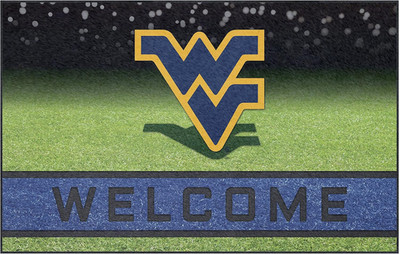 NCAA Crumb Rubber Door Mat for Unisex Adults - Team Spirit Decor