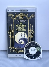 Tim Burton The Nightmare Before Christmas PSP UMD Movie No Manual