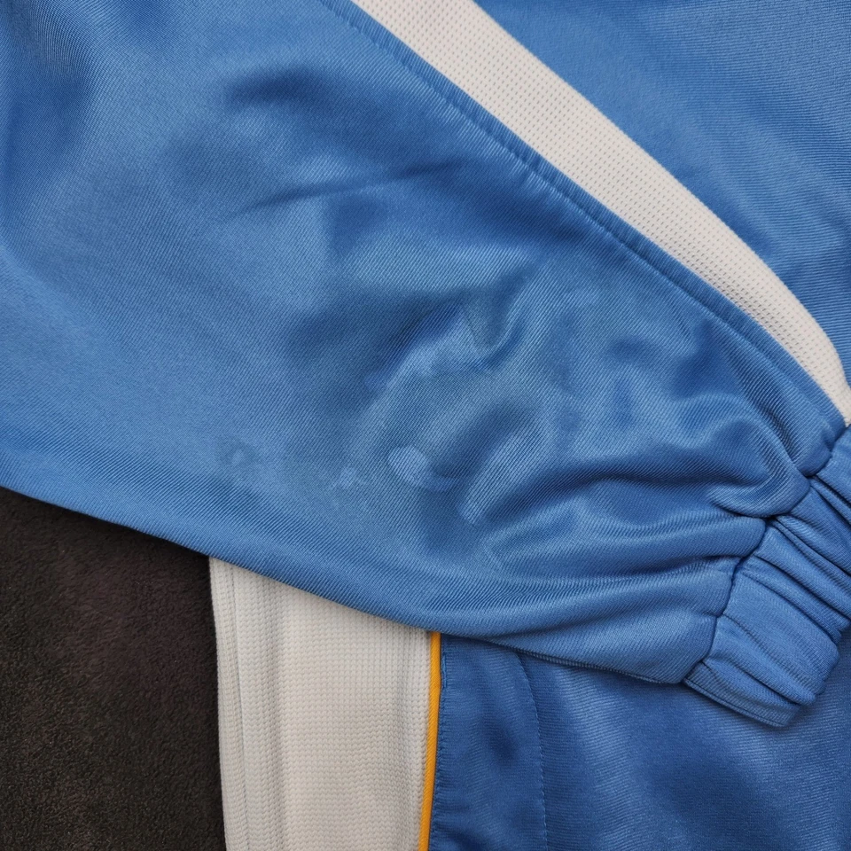 Denver Nuggets NBA Reebok Team Apparel Track Jacket Mens Large Blue White Zip Up - Image 2 of 4